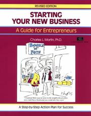 Cover of: Starting your new business by Martin, Charles L., Martin, Charles L.