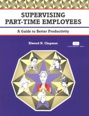 Cover of: Crisp: Supervising Part-Time Employees by Elwood Chapman, Martha Chapman