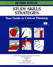 Cover of: Study skills strategies by Uelaine A. Lengefeld