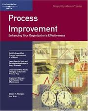 Cover of: Crisp: Process Improvement: Enhancing Your Organization's Effectiveness (50-minute Series)