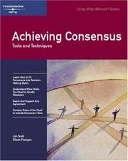 Cover of: Crisp: Achieving Consensus: Tools and Techniques (50-Minute Series)