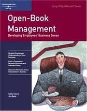 Cover of: Open-Book Management Developing Employees Business Sense (Crisp Fifty-Minute Series)