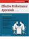 Cover of: Effective performance appraisals