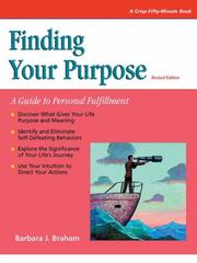 Cover of: Crisp: Finding Your Purpose: A Guide to Personal Fulfillment (Fifty-Minute Series.)