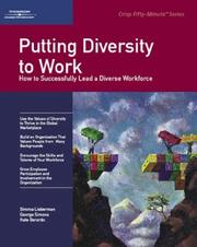 Cover of: Crisp: Putting Diversity to Work: How to Sucessfully Lead a Diverse Workforce (Crisp Fifty-Minute Series)