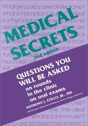 Cover of: Medical secrets