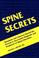 Cover of: Spine Secrets