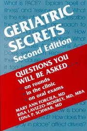 Cover of: Geriatric Secrets (The Secrets Series)