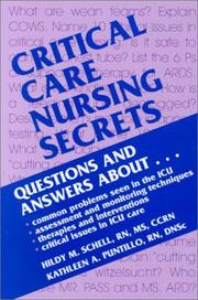 Cover of: Critical Care Nursing Secrets