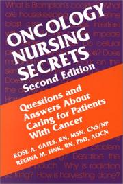 Cover of: Oncology Nursing Secrets