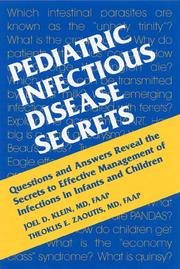 Cover of: Pediatric Infectious Disease Secrets