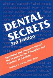 Cover of: Dental Secrets | Stephen T. Sonis