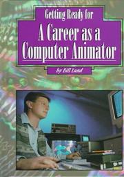 Cover of: A career as a computer animator