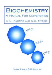 Cover of: Biochemistry: a manual for universities