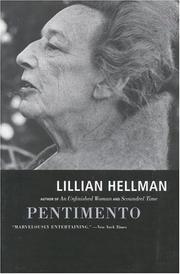 Pentimento - A Book Of Portraits by Lillian Hellman