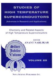 Cover of: Chemistry and related aspects of high temperature superconductors