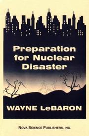 Cover of: Preparation for nuclear disaster