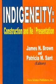 Cover of: Indigeneity by edited by James N. Brown and Patricia M. Sant.