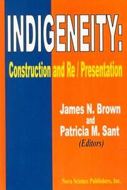 Cover of: Indigeneity by 