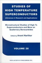 Cover of: Microstructural studies of high Tc superconductors and more on quaternary borocarbides