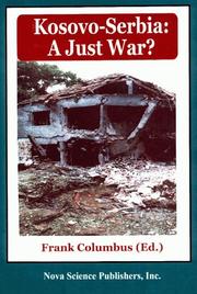 Cover of: Kosovo-Serbia: a just war?