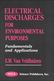 Cover of: Electrical Discharges for Environmental Purposes | 