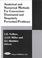 Cover of: Analytical and Numerical Methods for Convection-Dominated and Singularly Perturbed Problems