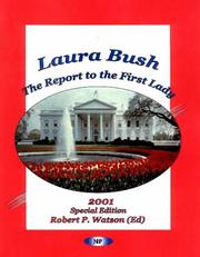 Cover of: LAURA BUSH by Robert P. Watson