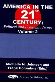 Cover of: America in the 21st Century: Political and Economic Issues