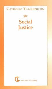 Cover of: Catholic Teaching on Social Justice (Catholic Teaching Series)