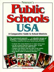 Cover of: Public schools USA: a comparative guide to school districts