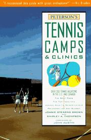 Peterson's tennis camps & clinics by Joanie Stearns Brown