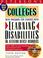 Cover of: Peterson's Colleges With Programs for Students With Learning Disabilities or Attention Deficit Disorders (Peterson's Colleges With Programs for Students ... Or Attention Deficit Disorders, 5th ed)