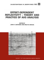 Cover of: Offset-Dependent Reflectivity by John P. Castagna