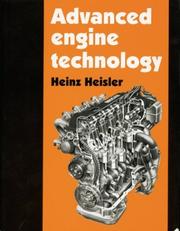 Cover of: Advanced engine technology