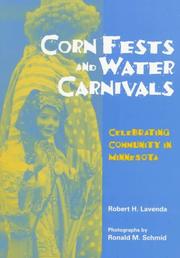 Cover of: Corn fests and water carnivals: celebrating community in Minnesota