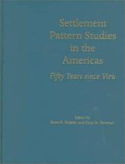 Settlement pattern studies in the Americas by Gary M. Feinman