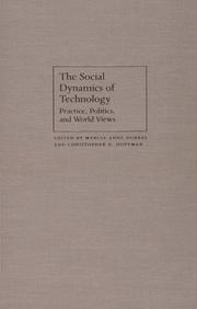 Cover of: The social dynamics of technology | 