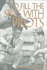 Cover of: TO FILL SKIES W/PILOTS by PISANO DOMINICK A