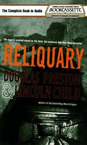 Cover of: Reliquary (Bookcassette(r) Edition) by Lincoln Child, Douglas Preston, Douglas Preston, Lincoln Child