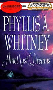 Cover of: Amethyst Dreams (Bookcassette(r) Edition) by Phyllis A. Whitney