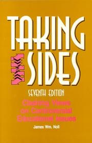Cover of: Taking sides. by edited, selected, and with introductions by James Wm. Noll.