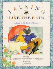Cover of: Talking Like the Rain: A Read-to-Me Book of Poems
