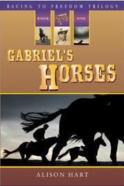 Cover of: Gabriel's Horses by Alison Hart