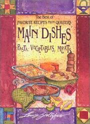 Cover of: Main dishes: pasta, vegetables, meats