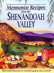 Cover of: Mennonite Recipes from the Shenandoah Valley