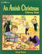 Cover of: An Amish Christmas Coloring Book