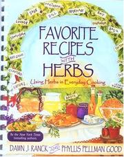 Cover of: Favorite Recipes with Herbs: Using Herbs in Everyday Cooking