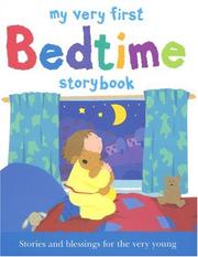 Cover of: My very first bedtime storybook