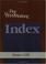 Cover of: Taunton's Fine woodworking index